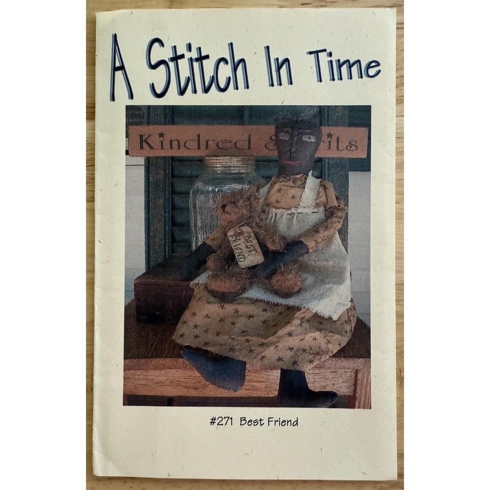 A Stitch In Time 22" Best Friend Doll Pattern ~ Kindred Spirits #271